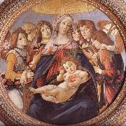 Sandro Botticelli Our Lady of the eight sub-angel Germany oil painting artist